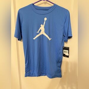 Jordan Jumpman Blue Dri-Fit Tee